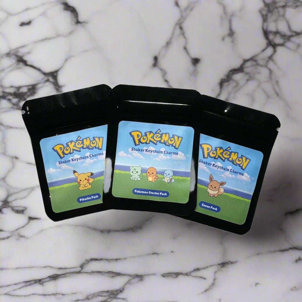 Shaker Keychain Charm Packs