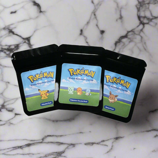 Shaker Keychain Charm Packs