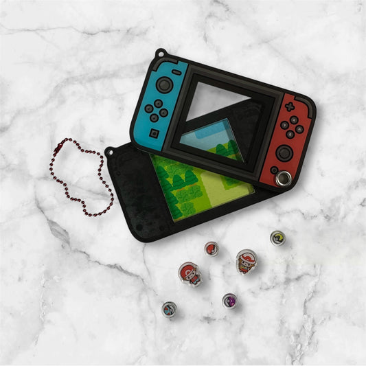 Game Console Shaker Keychain